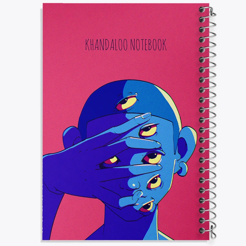 دفتر نقاشی 50 برگ خندالو طرح آدم فضایی کد N7989