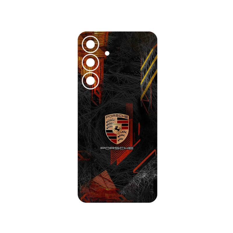 برچسب پوششی ماهوت مدل Porsche_Logo مناسب برای گوشی موبایل سامسونگ Galaxy S25 FE
