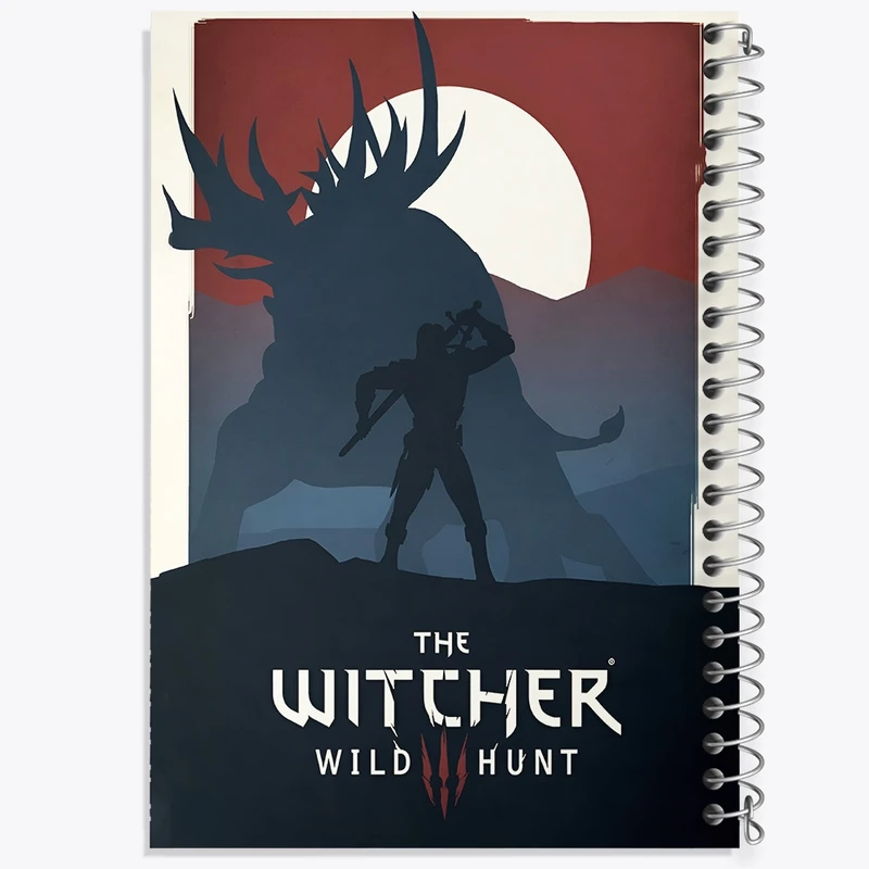 دفتر لیست خرید 50 برگ خندالو طرح ویچر (The Witcher) کد F13611