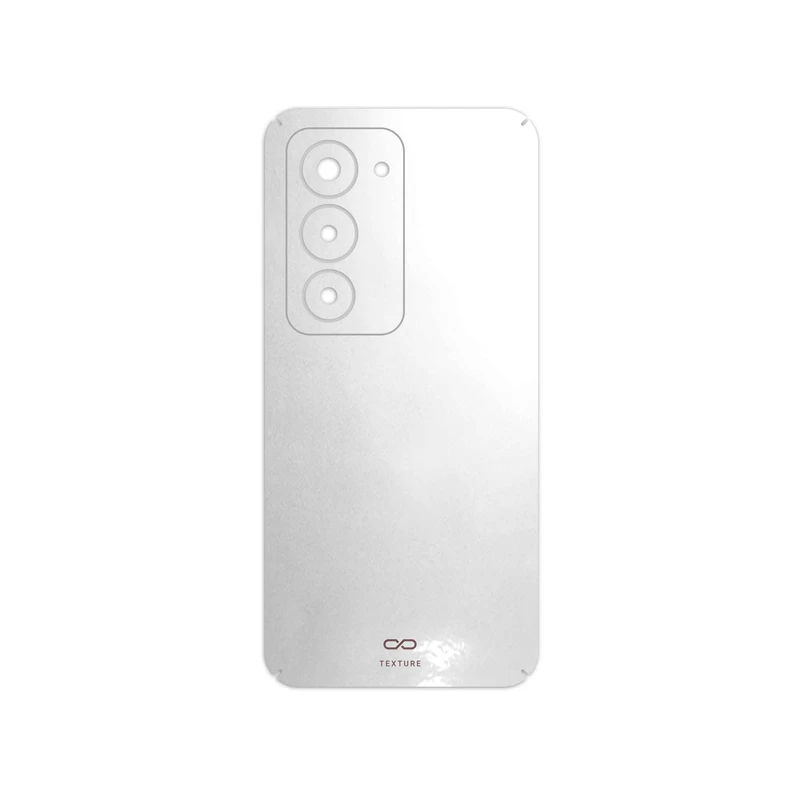 برچسب پوششی ماهوت مدل Metallic-White مناسب برای گوشی موبایل شیائومی Redmi 15 4G