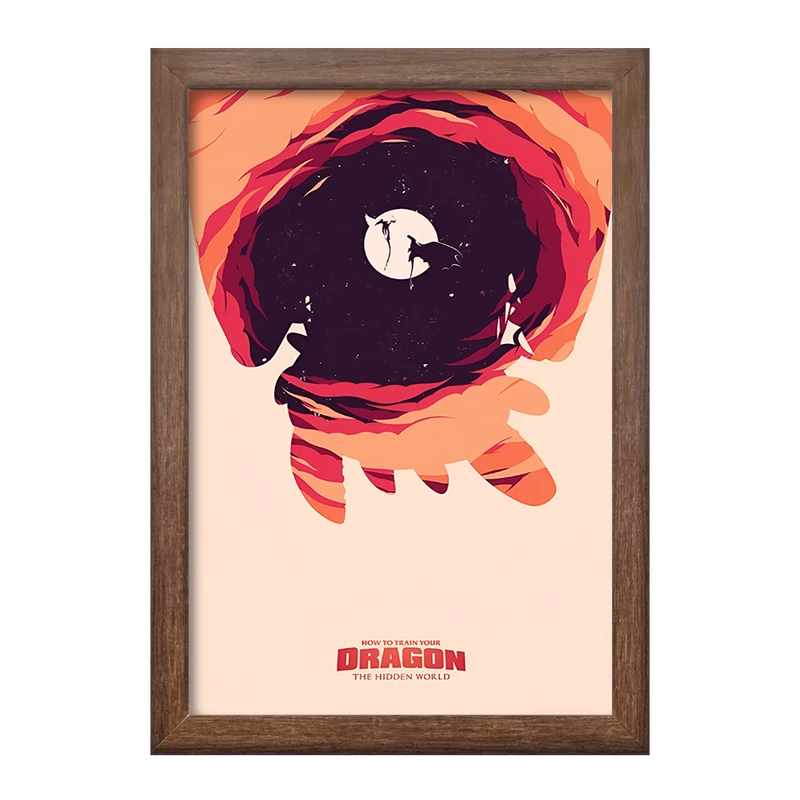 تابلو خندالو طرح چگونه اژدهای خود را تربیت کنیم کد F13568