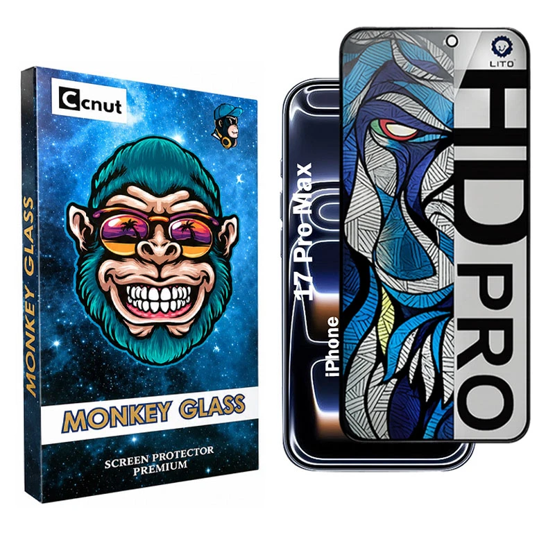 محافظ صفحه نمایش کوکونات مدل LitohP-MNK مناسب برای گوشی موبایل اپل iPhone 17 Pro Max