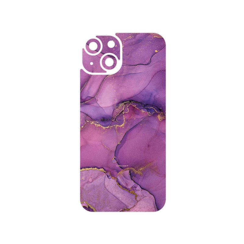 برچسب پوششی ماهوت مدل Purple Marble مناسب برای گوشی موبایل اپل iPhone 14