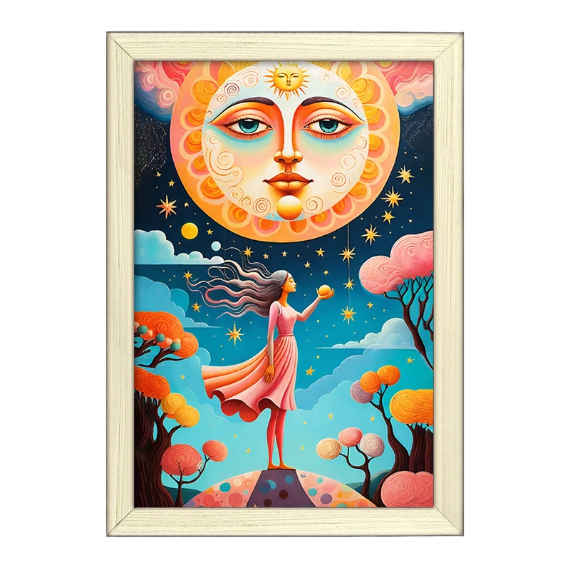 تابلو خندالو طرح دخترانه کد F5141