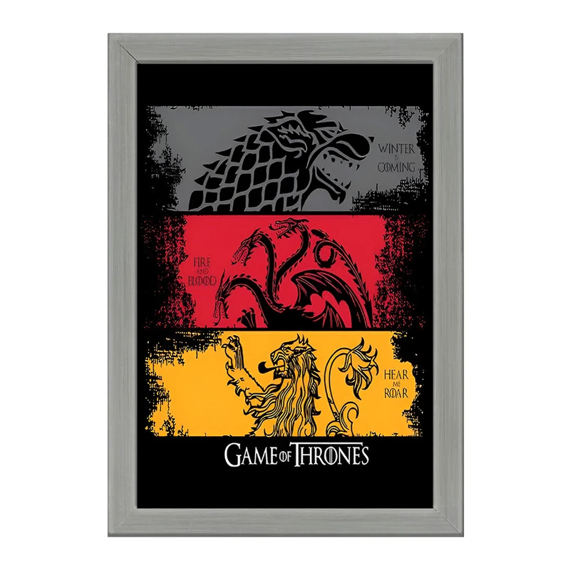 تابلو خندالو طرح گیم آف ترونز (Game of Thrones)  کد F4683