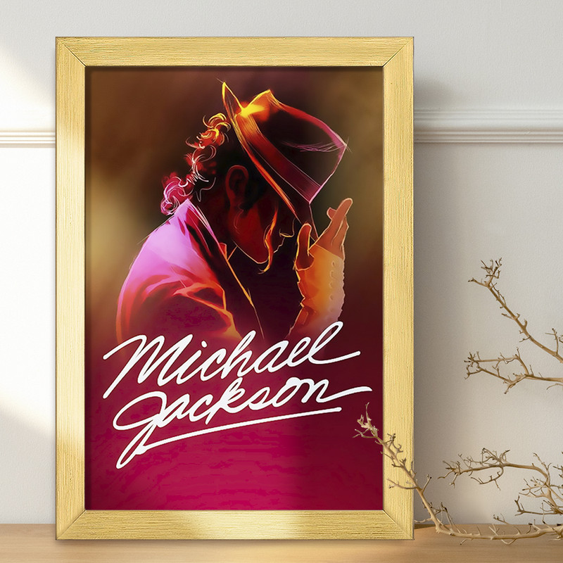 تابلو خندالو طرح مایکل جکسون Michael Jackson  کد 3282