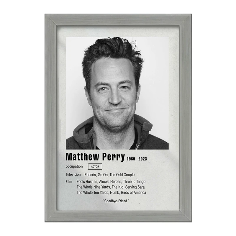 تابلو خندالو طرح متیو پری (Matthew Perryi) کد F11927