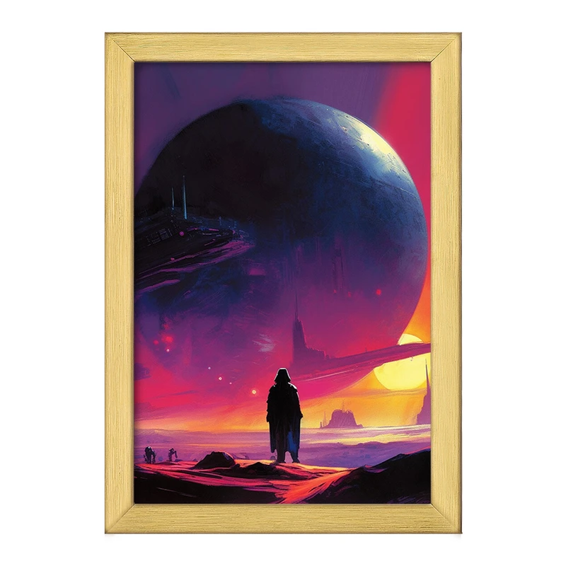 تابلو خندالو طرح جنگ ستارگان (Star Wars) کد F504