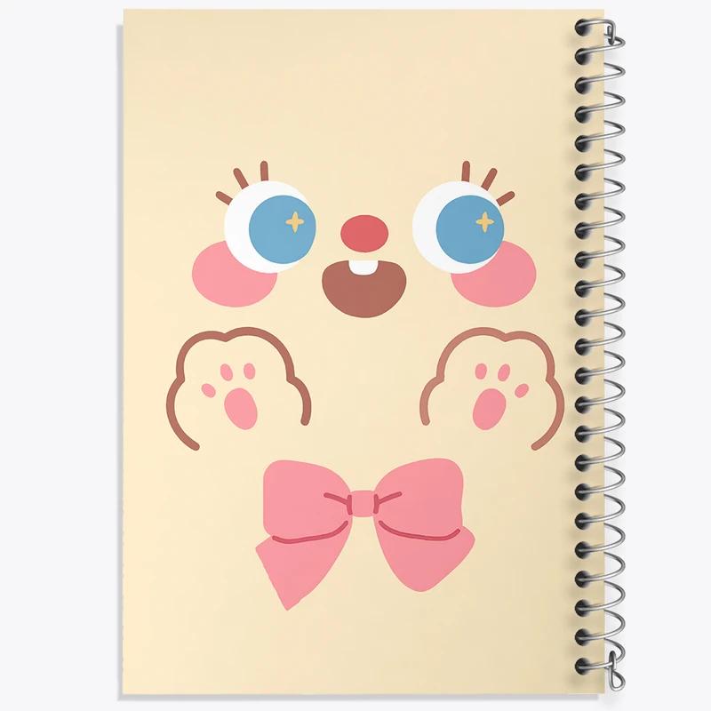 دفتر نقاشی 50 برگ خندالو طرح خرگوش بامزه کد N7113