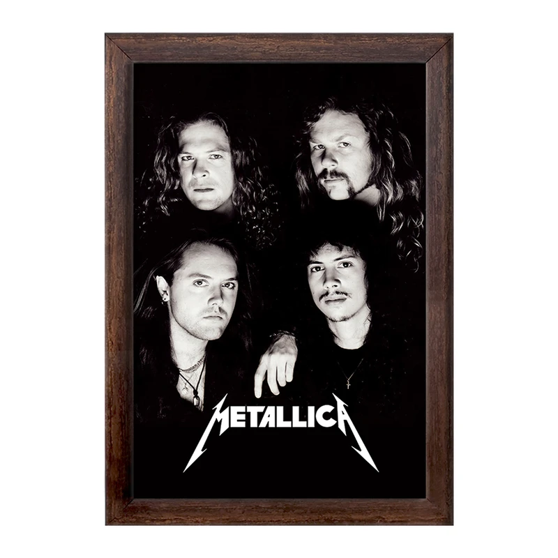 تابلو خندالو طرح گروه موسیقی متالیکا Metallica  کد 3262