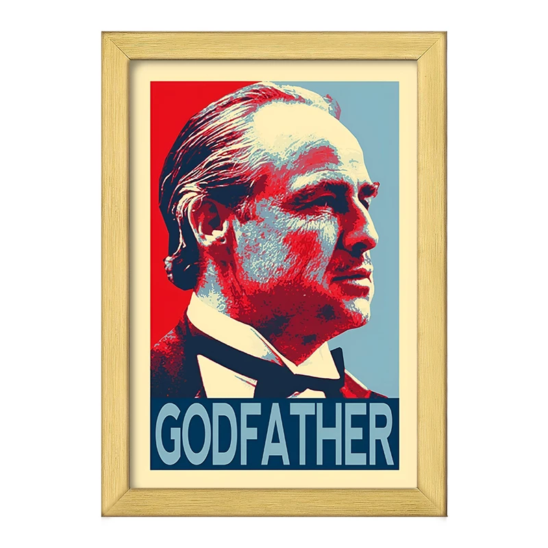 تابلو خندالو طرح پدر خوانده (The God Father) کد F6486