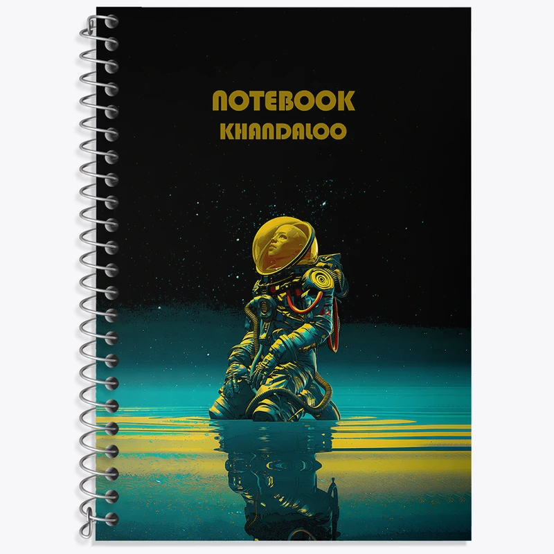 دفتر نت موسیقی 50 برگ خندالو طرح فضانورد کد N7700