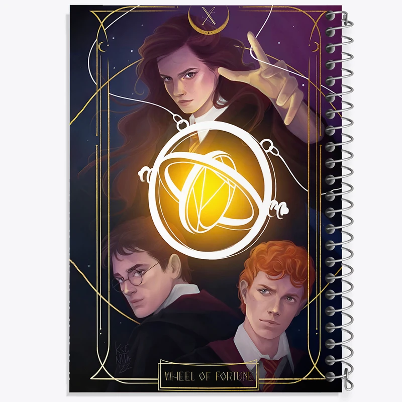 دفتر نقاشی 50 برگ خندالو طرح هری پاتر (Harry Potter) کد F10005