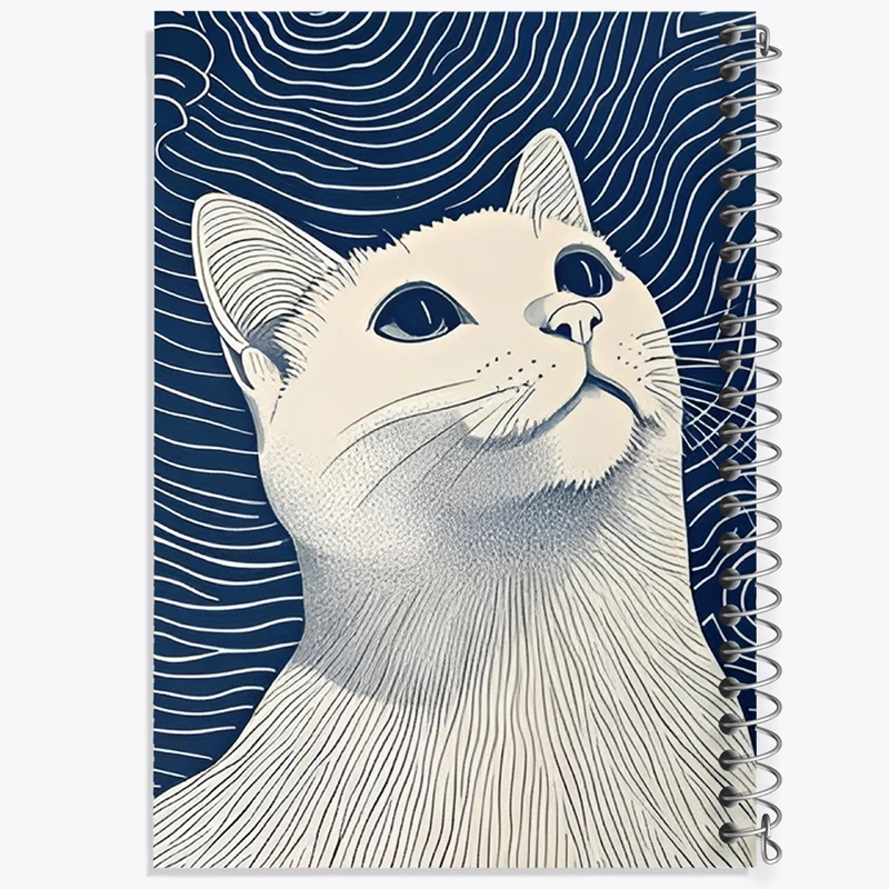 دفتر لیست خرید 50 برگ خندالو طرح گربه کد F10077