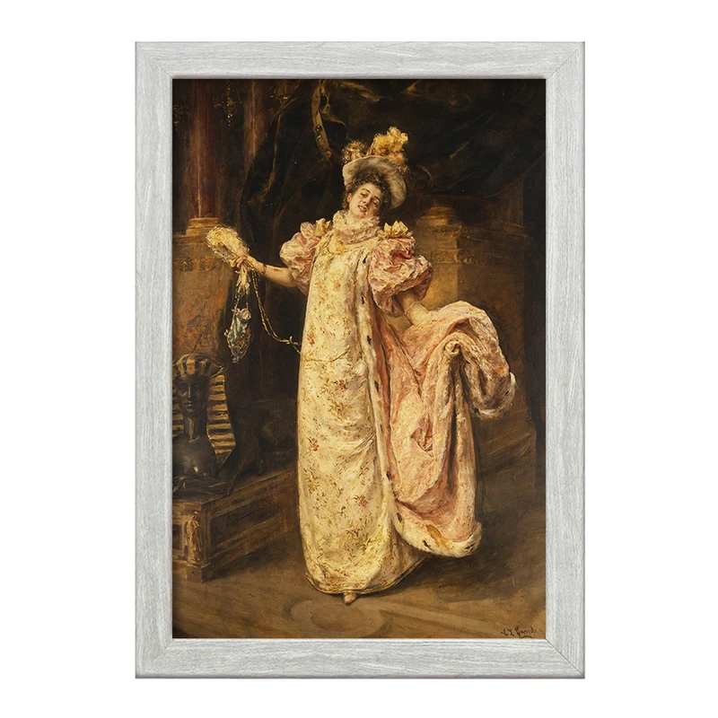 تابلو خندالو طرح نقاشی رسیدن به اپرا اثر ادواردو لئون گاریدو کد F12131