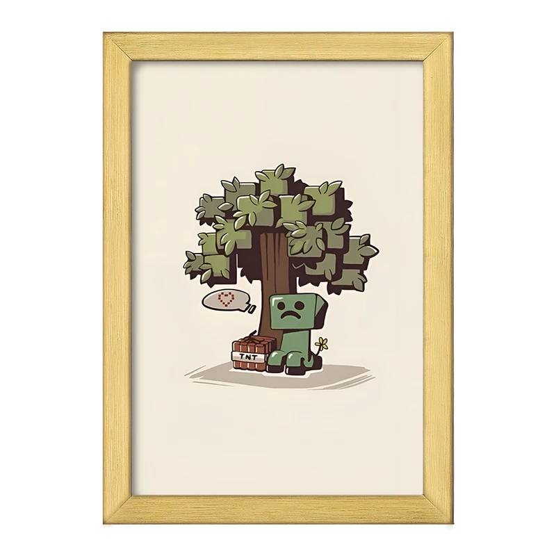 تابلو خندالو طرح ماینکرافت (Minecraft) کد F3491