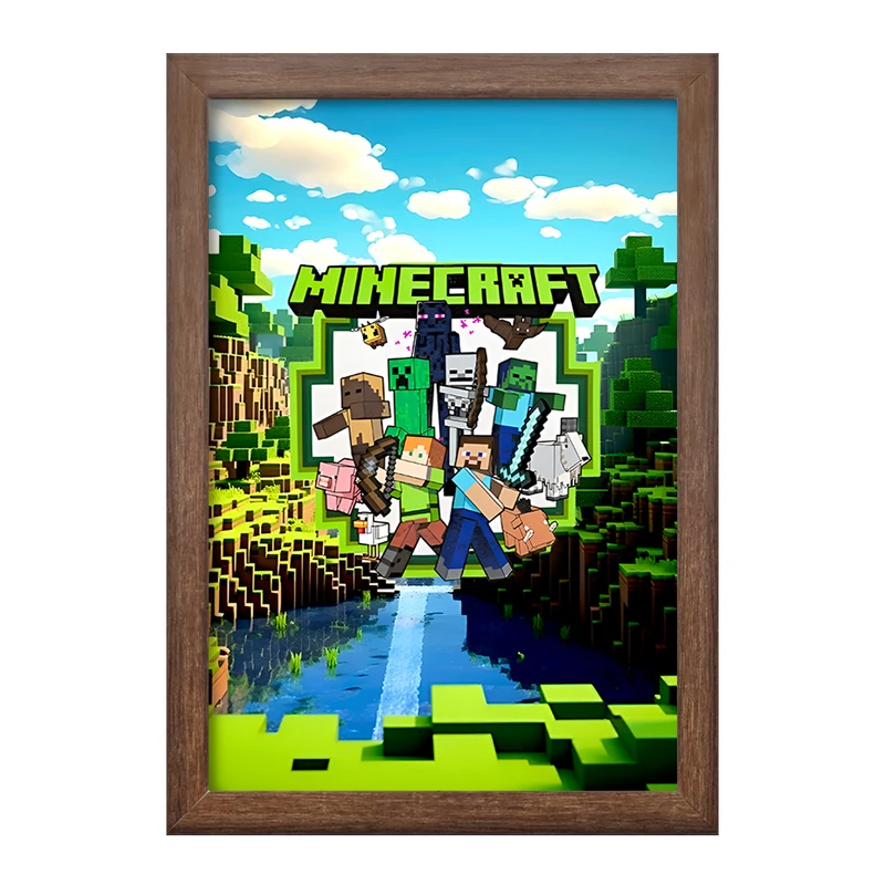 تابلو خندالو طرح ماینکرافت (Minecraft) کد F14389