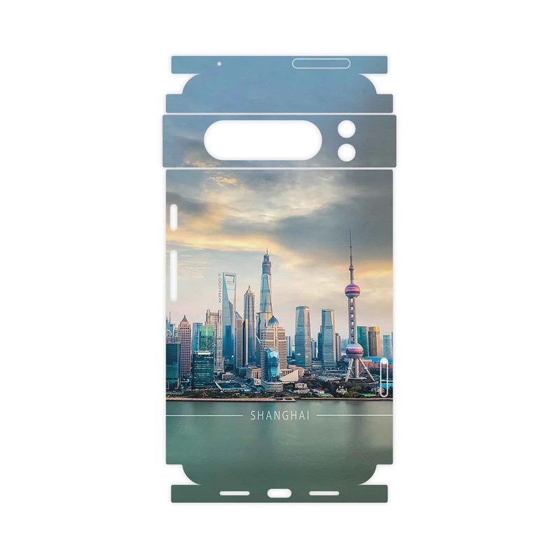 برچسب پوششی ماهوت مدل Shanghai_City-FullSkin مناسب برای گوشی موبایل گوگل Pixel 8 Pro