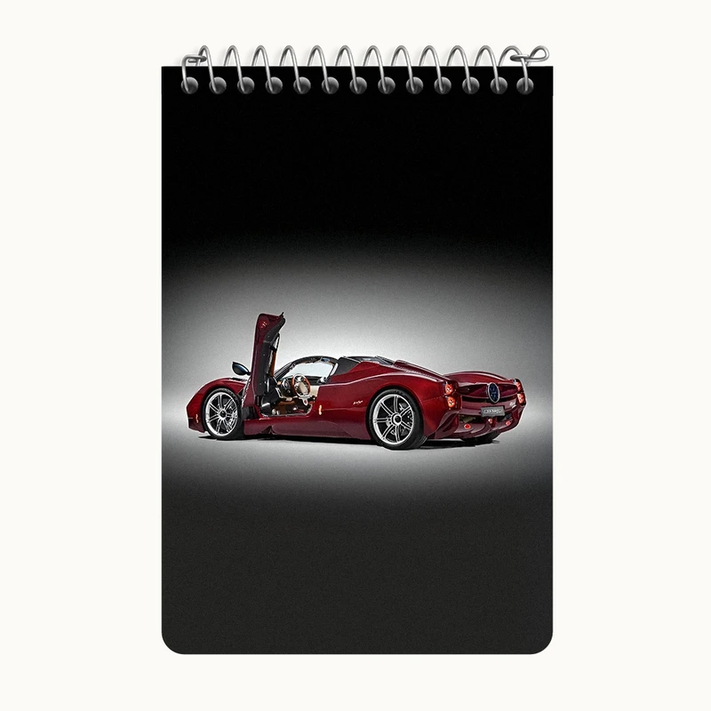 دفتر یادداشت 50 برگ خندالو طرح ماشین اسپرت کد F3705