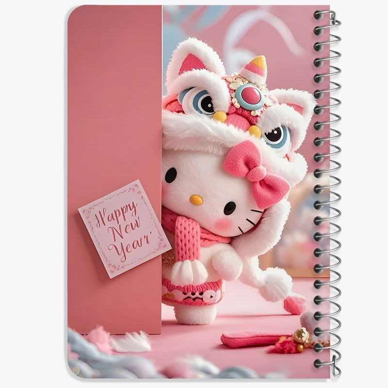 دفتر یادداشت 50 برگ خندالو طرح هلو کیتی (Hello Kitty) کد F11807