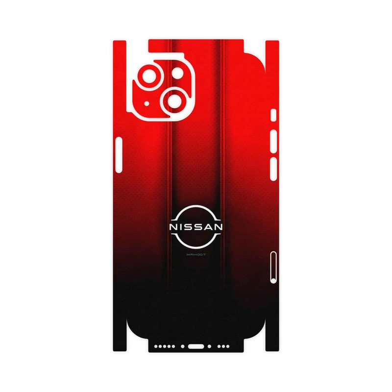 برچسب پوششی ماهوت مدل Nissan_Logo-FullSkin مناسب برای گوشی موبایل اپل iPhone 14