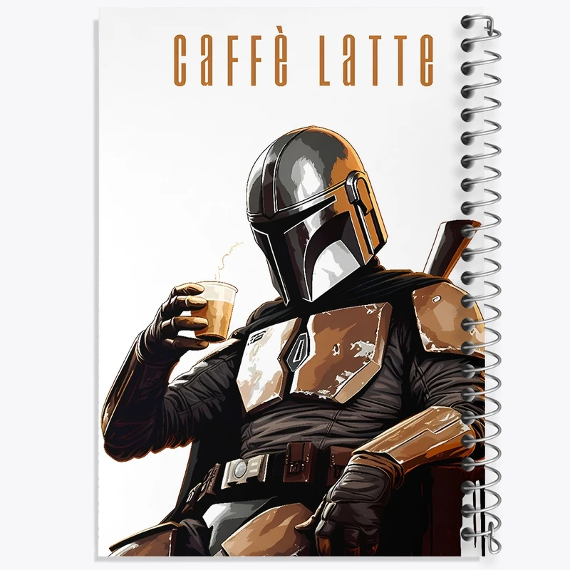 دفتر طراحی 50 برگ خندالو طرح جنگ ستارگان (Star Wars) کد F10179