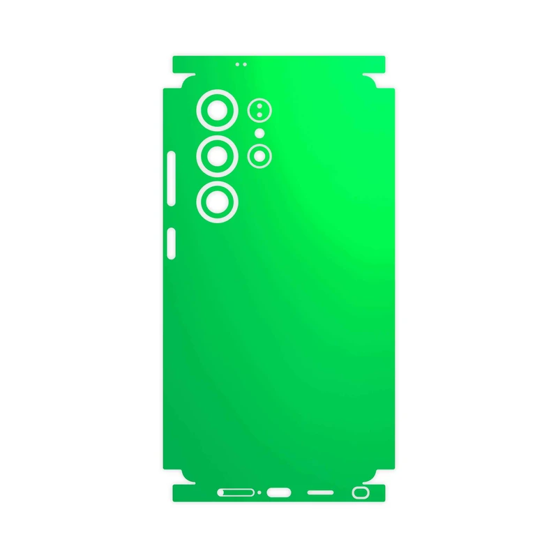 برچسب پوششی ماهوت مدل Matte-Green-FullSkin مناسب برای گوشی موبایل سامسونگ Galaxy S25 Ultra