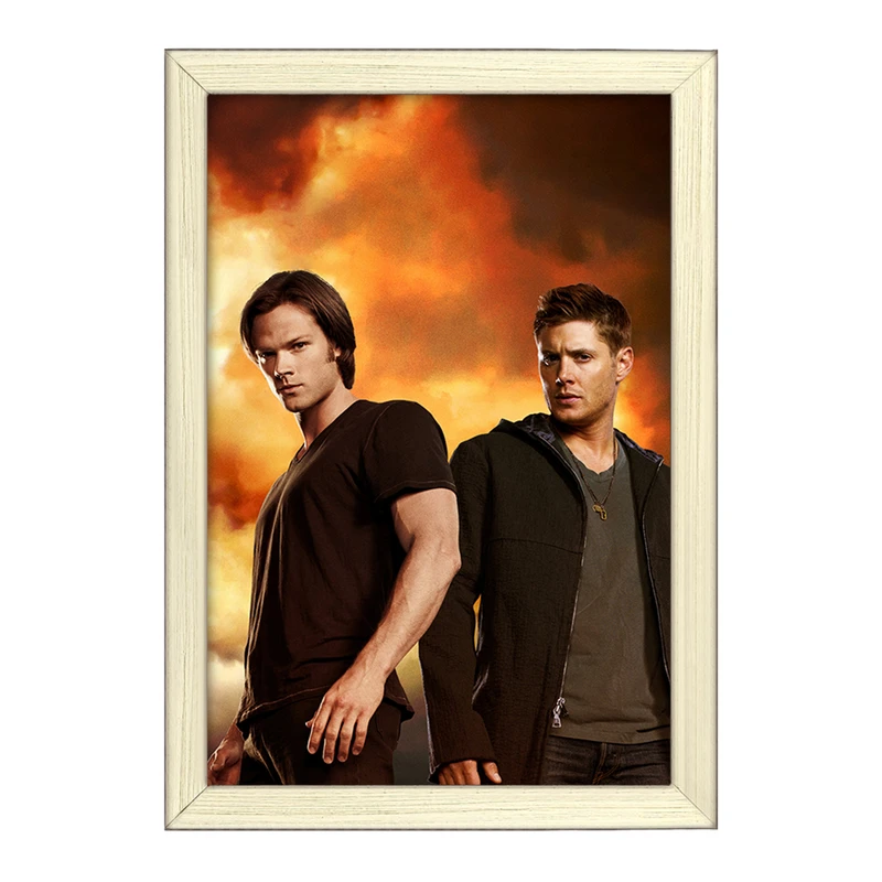 تابلو خندالو طرح سم و دین وینچستر سریال سوپرنچرال Supernatural کد 24512