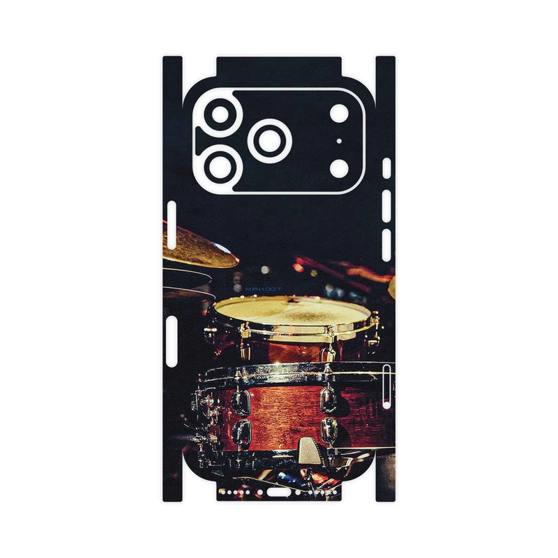 برچسب پوششی ماهوت مدل Drum_Kit-FullSkin مناسب برای گوشی موبایل اپل iPhone 17 Pro