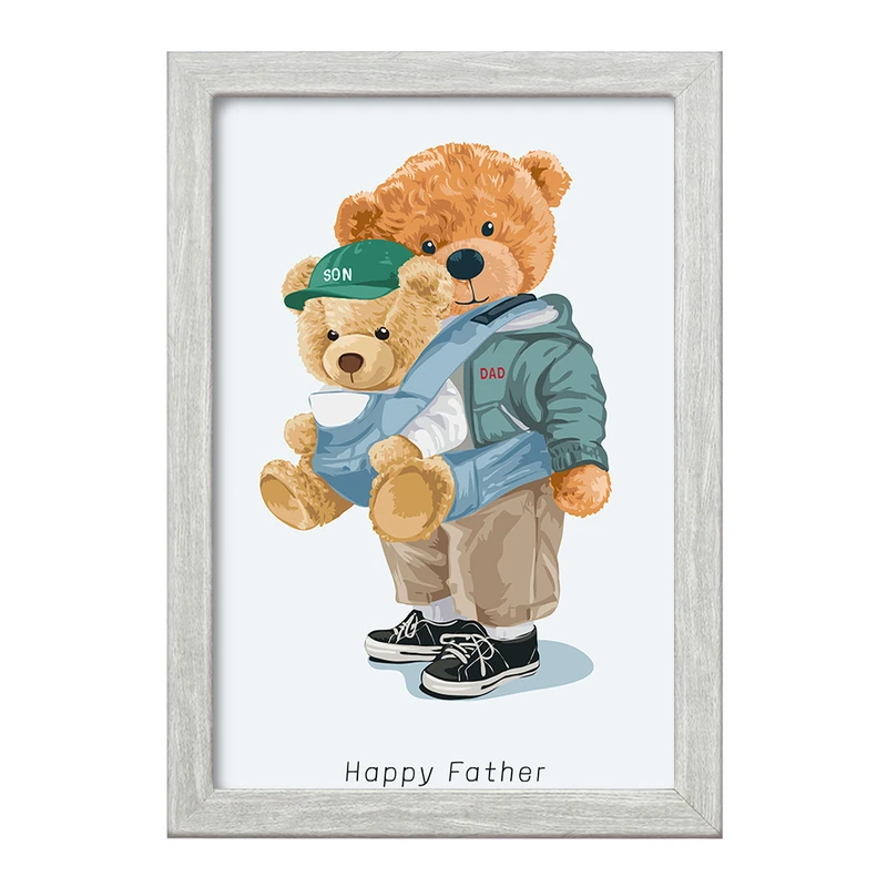 تابلو خندالو طرح تدی Teddy کد 26180