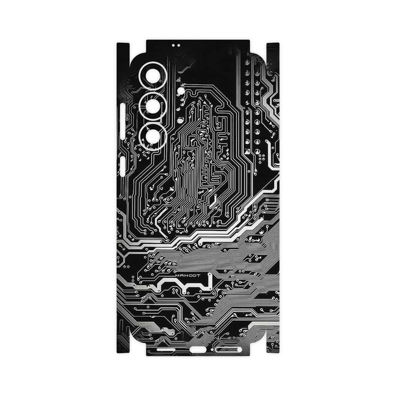 برچسب پوششی ماهوت مدل Black_Printed_Circuit_Board-FullSkin مناسب برای گوشی موبایل سامسونگ Galaxy S25 FE