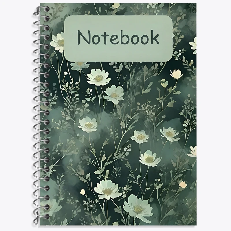 دفتر لغت 50 برگ خندالو طرح گل گلی کد N6658