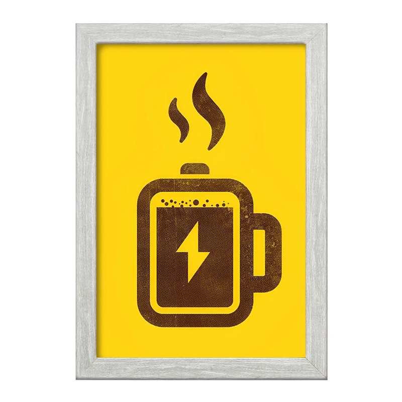 تابلو خندالو طرح قهوه (COFFEE) کد F10423