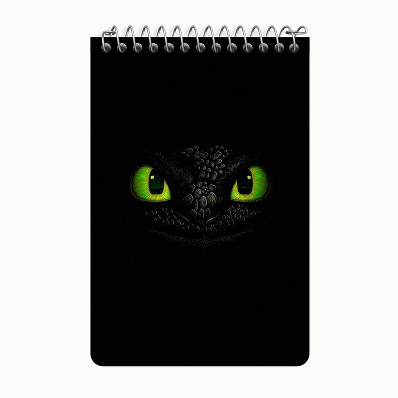 دفتر یادداشت 50 برگ خندالو طرح اژدها سواران کد F2955