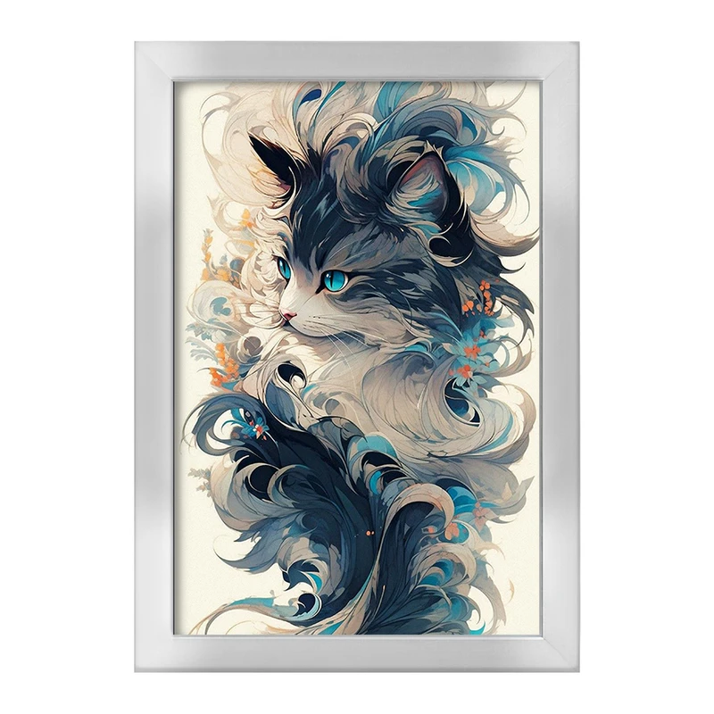 تابلو خندالو طرح گربه (Cat) کد F1121