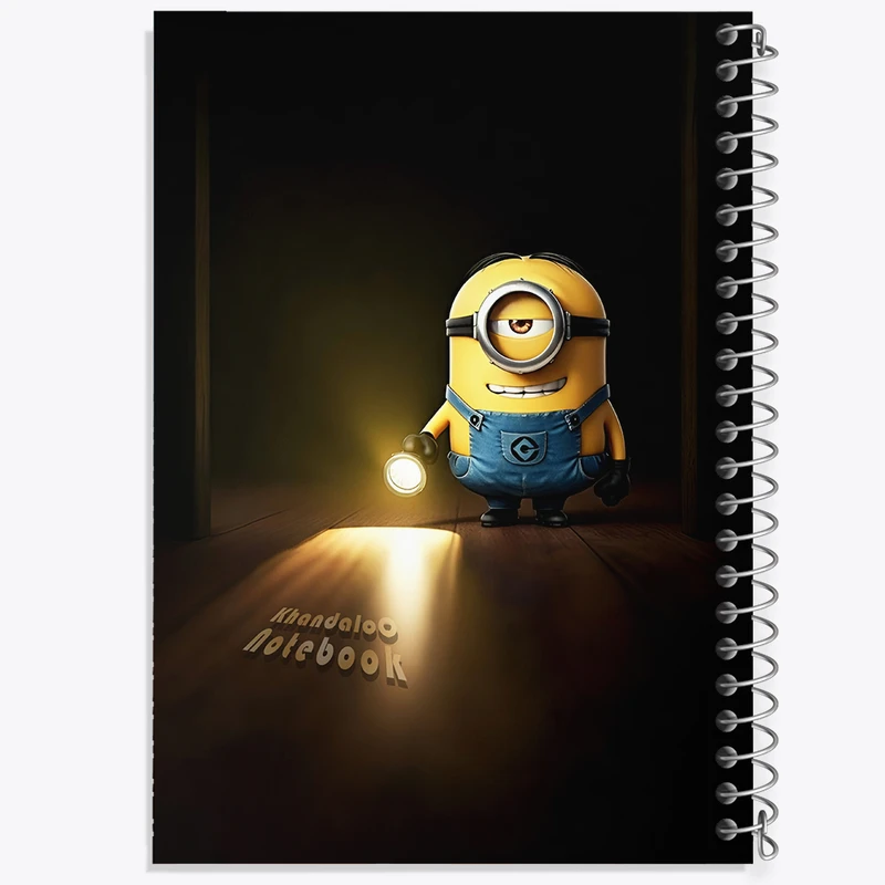 دفتر نقاشی 50 برگ خندالو طرح مینیون ها (Minions) کد N9476