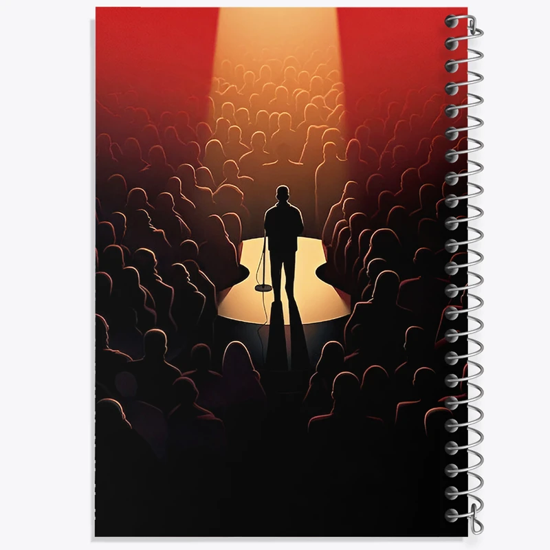 دفتر مشق 100 برگ خندالو طرح کنسرت کد F8927