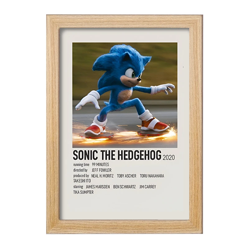 تابلو خندالو طرح سونیک (Sonic) کد F13219