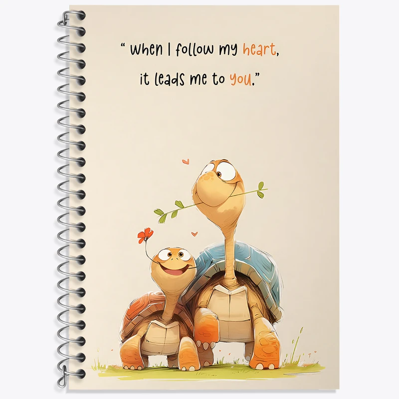 دفتر نت موسیقی 50 برگ خندالو طرح لاکپشت های بامزه کد N9427