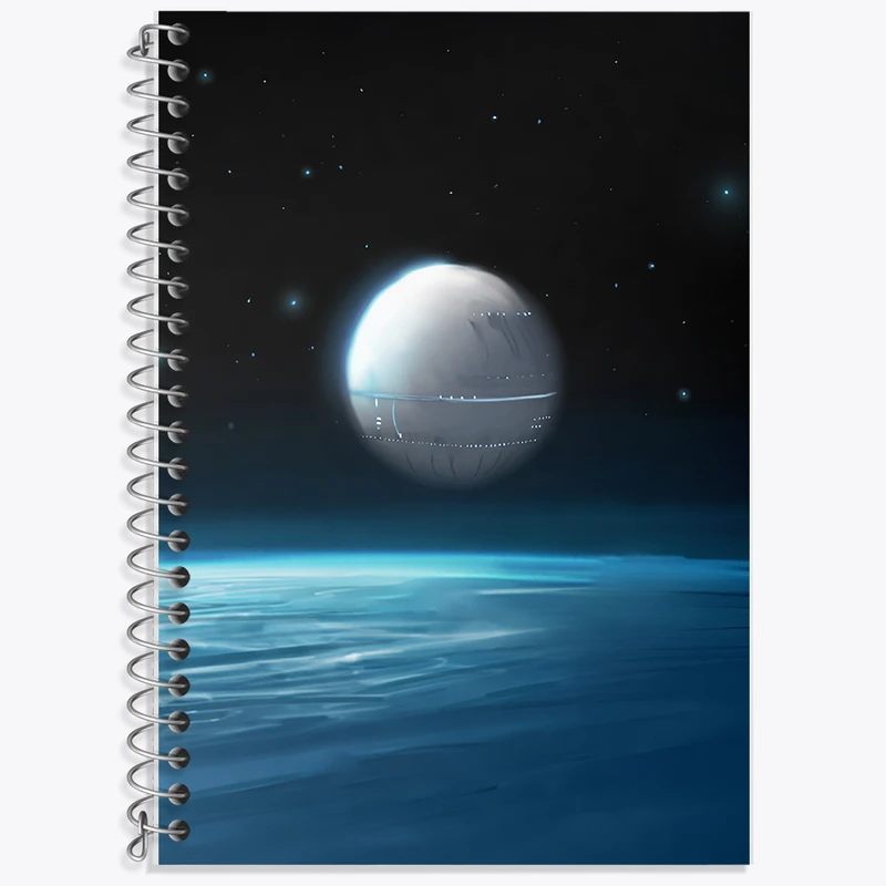 دفتر نت موسیقی 50 برگ خندالو طرح فضایی کد F12547