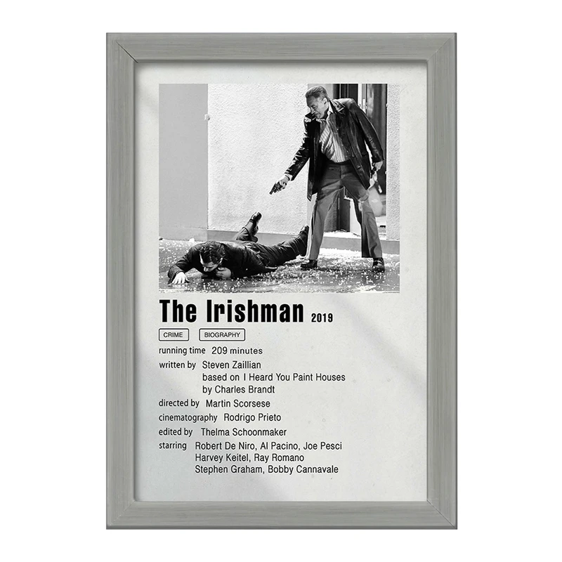 تابلو خندالو طرح مرد ایرلندی (The Irishman) کد F11917