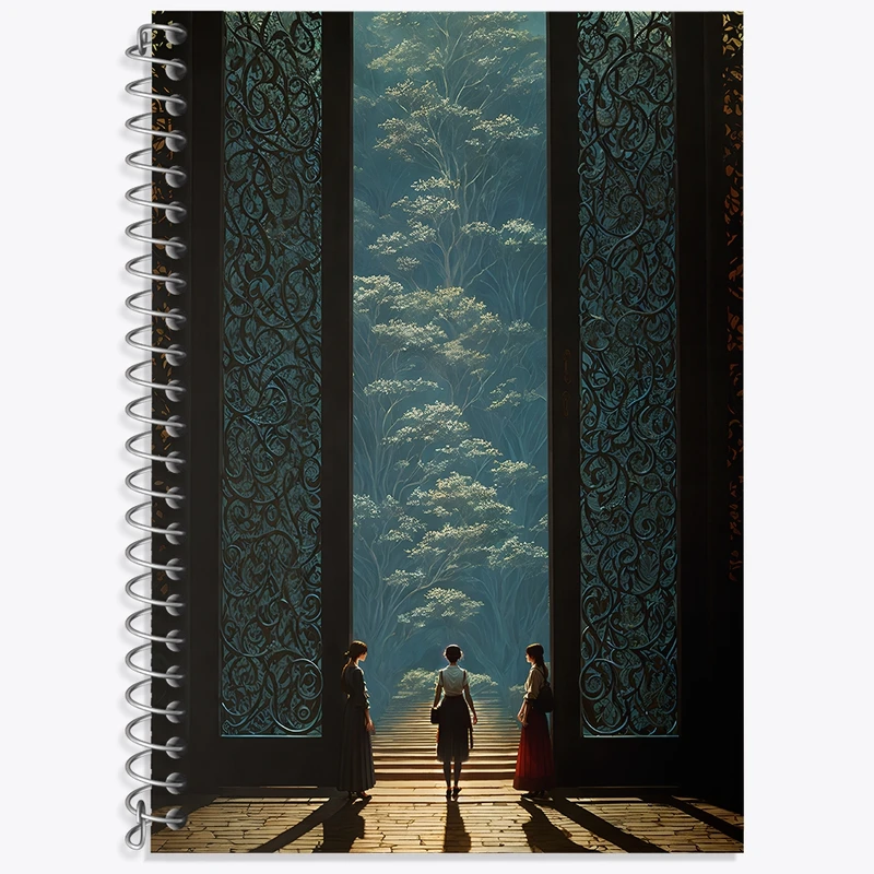 دفتر لغت 50 برگ خندالو طرح دروازه ی آزادی کد F4481