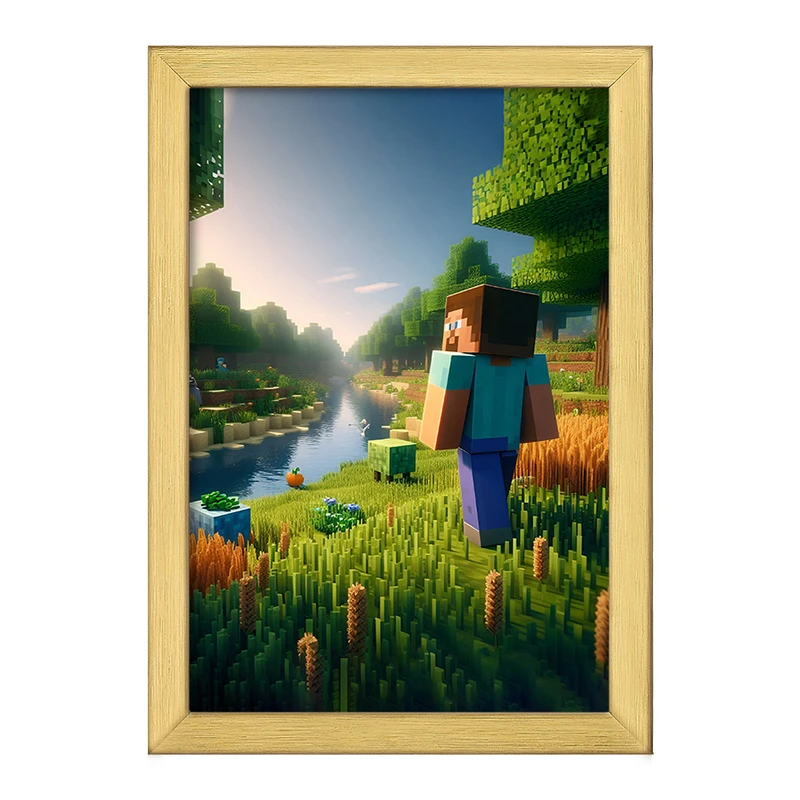 تابلو خندالو طرح ماینکرافت (Minecraft) کد F3521