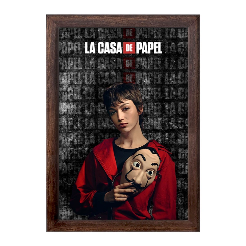 تابلو خندالو طرح توکیو سریال Money Heist  کد 3220