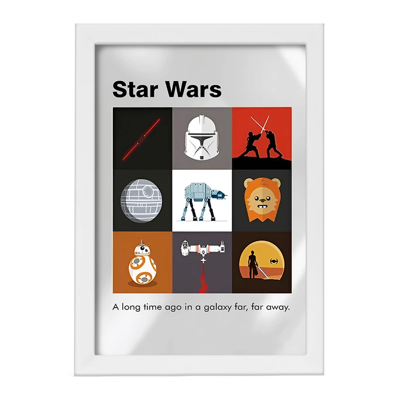 تابلو خندالو طرح جنگ ستارگان (Star Wars) کد F13805