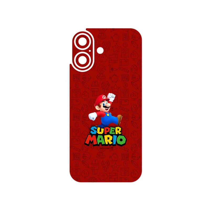 برچسب پوششی ماهوت مدل Super_Mario_Game مناسب برای گوشی موبایل اپل iPhone 17