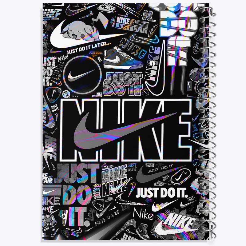 دفتر مشق 50 برگ خندالو طرح نایک (Nike) کد N7559