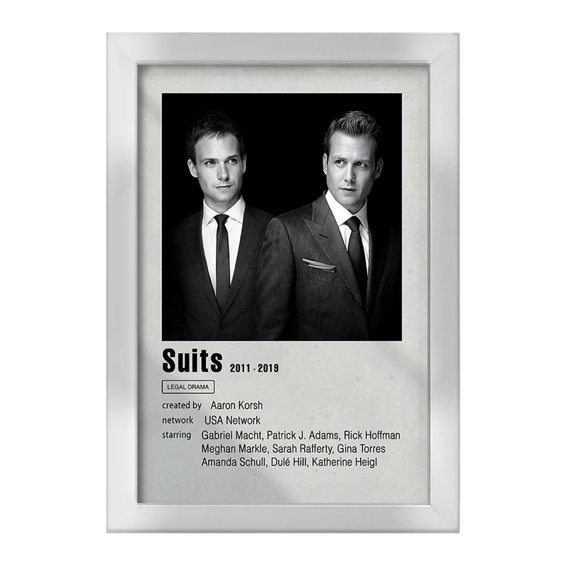 تابلو خندالو طرح کت شلواری ها (Suits) کد F11284