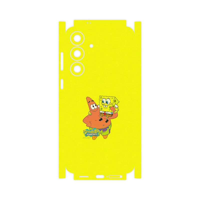 برچسب پوششی ماهوت مدل SpongeBob SquarePants-FullSkin مناسب برای گوشی موبایل سامسونگ Galaxy S25 FE