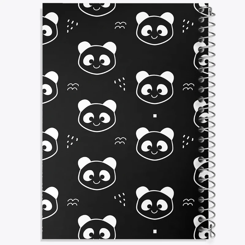 دفتر طراحی 50 برگ خندالو طرح پاندا کد N433